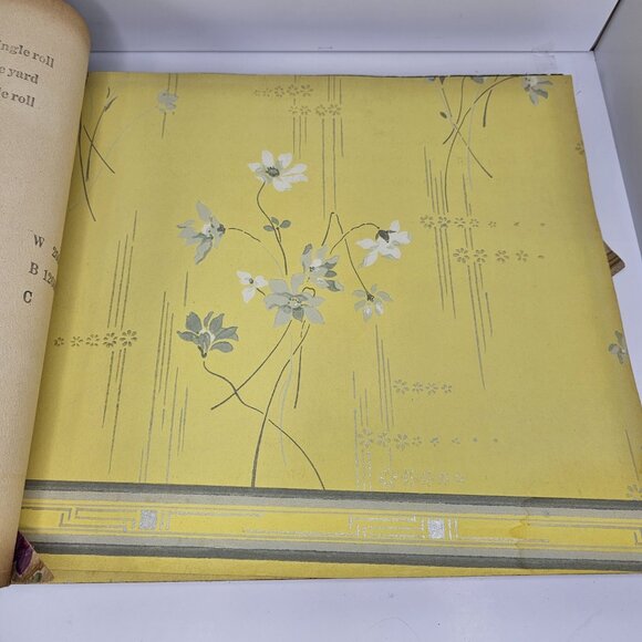 1935 Charm Wall Paper Sample Book Wallpaper Salesman Oversized Large Seattle USA - Picture 11 of 16